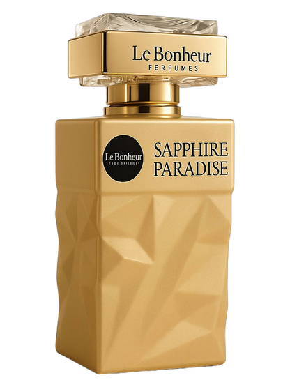 Sapphire Paradise Le Bonheur perfume bottle