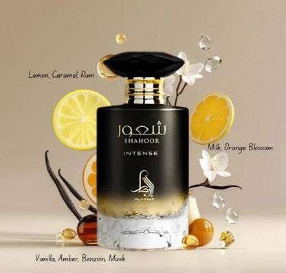 Shahoor Intense by Al Absar oriental vanilla unisex fragrance 100ml