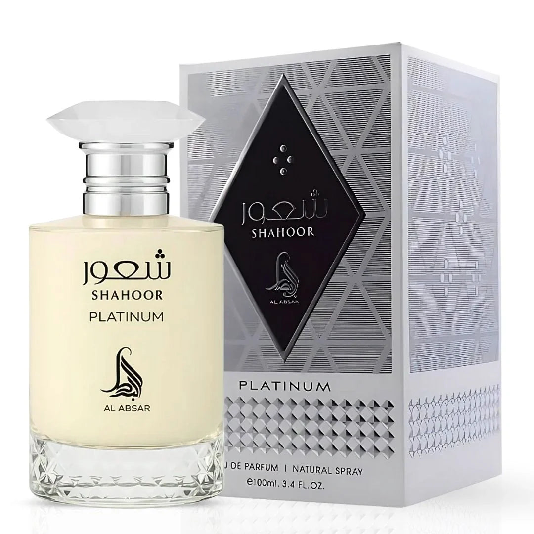 Unisex Shahoor Platinum fragrance by Al Absar