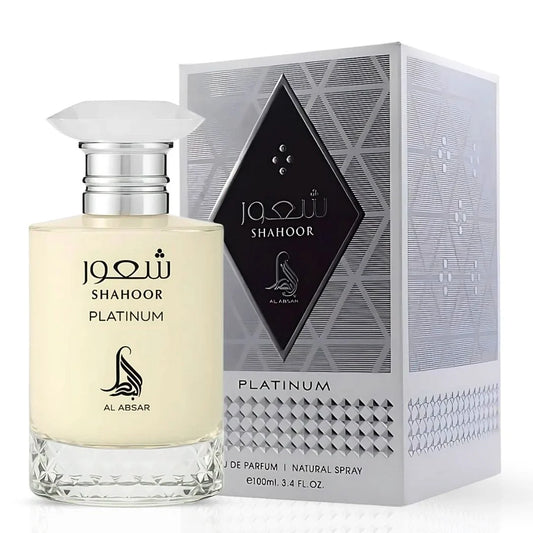 Unisex Shahoor Platinum fragrance by Al Absar