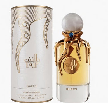 Riiffs Taif Extrait de Parfum with citrus, rose, musk and vanilla notes