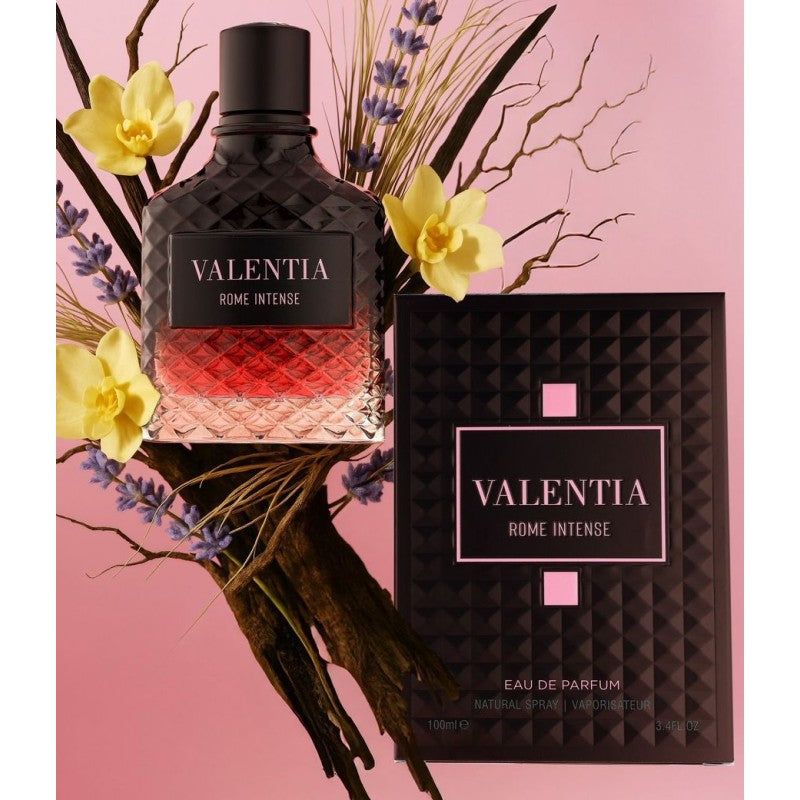 Valentia Rome Intense Perfume by Fragrance World – Elegant Unisex Eau de Parfum