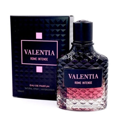Valentia Rome Intense Eau de Parfum by Fragrance World – Fruity Floral Vanilla Fragrance