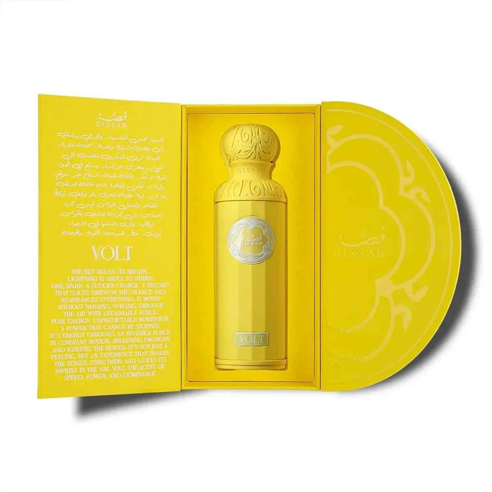 Volt by Gissah fragrance box, 2025 release